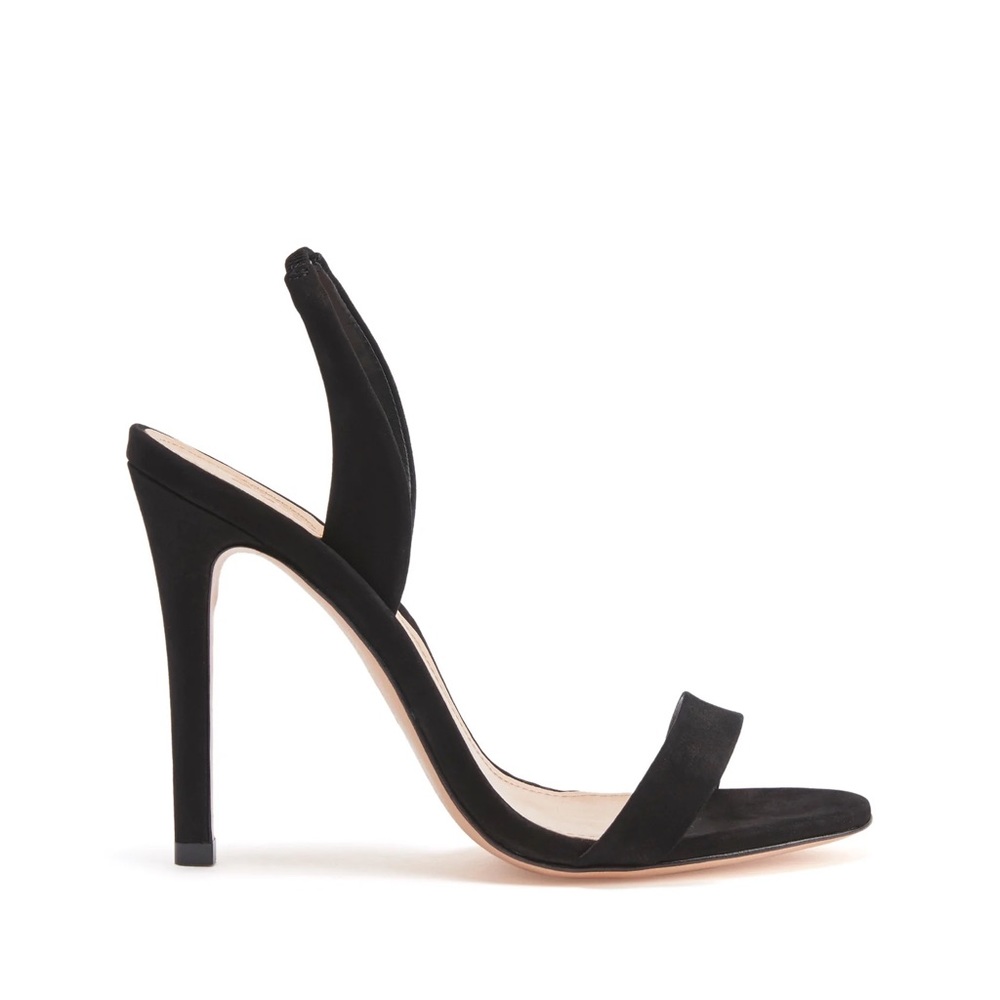 Schutz Black Luraine heel